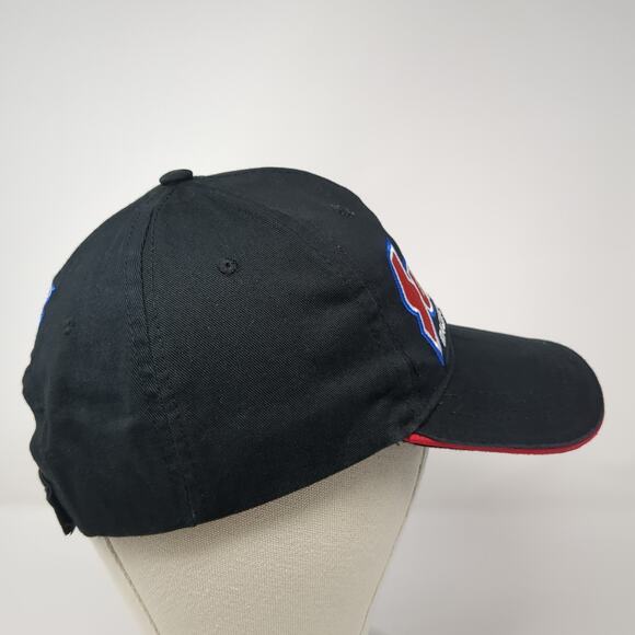 Summit Racing Equipment Strapback Hat Black One Size Adjustable Vent Holes - Picture 5 of 10